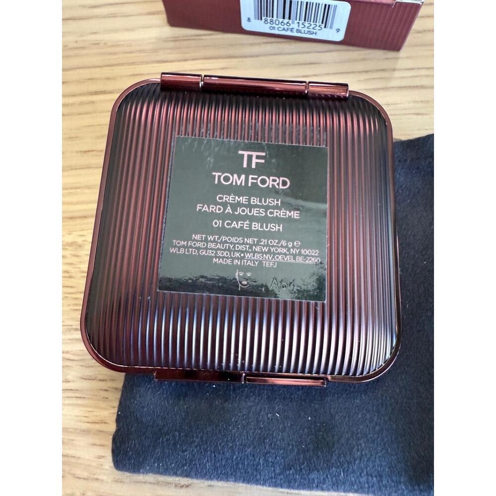 NIB Tom Ford Creme Blush - 01 Cafe (Rosy Nude) - Picture 7 of 7
